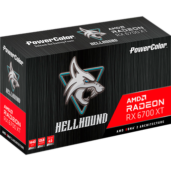 PowerColor Hellhound AMD Radeon RX 6700XT 12GB GDDR6