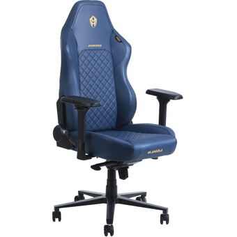 ARMORIG MAMBA PRO Series, Premium PU Leather - Navy Blue, Cool Black