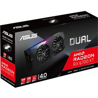 ASUS Dual Radeon RX 6700 XT 12GB GDDR6 [DUAL-RX6700XT-12G]
