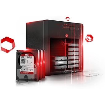 Western Digital WD Red Pro NAS Hard Drive, 6TB / 256MB Cache