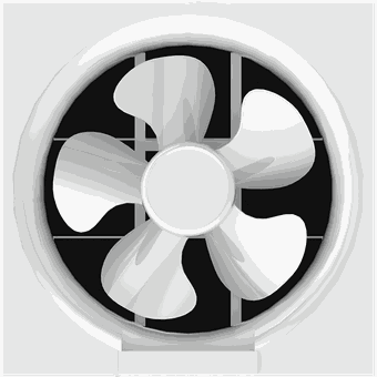 Eco Breeze 8" Wall Mounted Ventilation Fan [EB-08VF15]