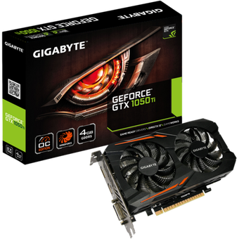 GIGABYTE GeForce GTX 1050 Ti OC 4G (rev.1.0) [GV-N105TOC-4GD]