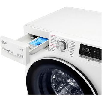 LG 8.5KG/5KG Front Load Washer Dryer w/ AI Direct Drive [FV1285D4W]