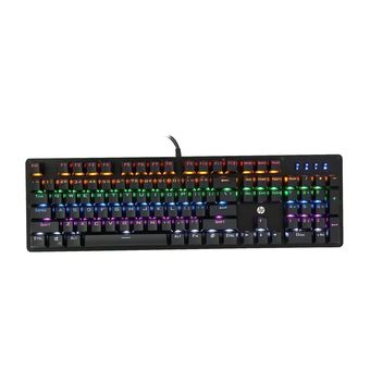 HP GK100 Rainbow Backlit Gaming Keyboard