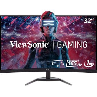 ViewSonic 32" 165Hz Curved Premium Monitor [VX3268-PC-MHD]