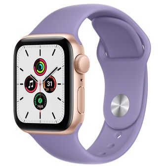 Apple Watch SE 2020 (40mm, GPS + Cellular) - Aluminum Case with Sport Band