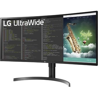 LG 35'' UltraWide QHD HDR VA Curved Monitor [35WN75C-B]