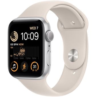 Apple Watch SE 2022 (40mm, GPS) - Aluminum Case with Sport Band