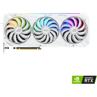 ASUS ROG Strix GeForce RTX 3070 V2 White OC Edition 8GB GDDR6 LHR