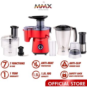 MMX Kelen Munoz 7-in-1 Food & Juice Processor
