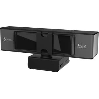 J5 USB 4K ULTRA HD Webcam with 5x Digital Zoom Remote Control