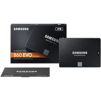 Samsung 860 EVO SATA 2.5" SSD 2TB [MZ-76E2T0BW]