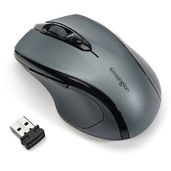 Kensington Pro Fit Mid-Size Wireless Mouse - Graphite Gray [K72423AMA]