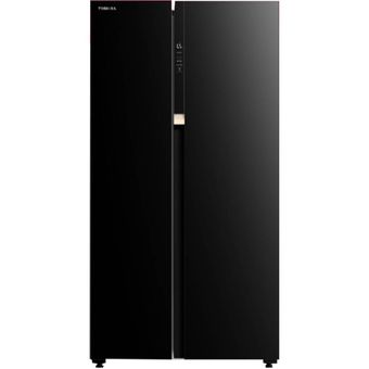 Toshiba 623L Side-by-Side Refrigerator [GR-RS780WE-PGY(22)]