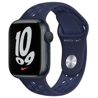 Apple Watch Series 7 (41mm, GPS) - Aluminum Case with Nike Sport Band