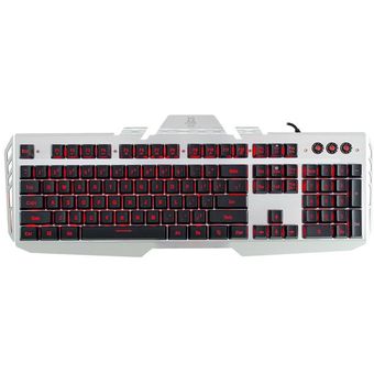 CLiPtec Nacrono USB LED Illuminated Gaming Keyboard [RGK752]