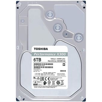 Toshiba X300 Performance Hard Drive, 6TB