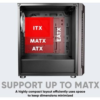 Armaggeddon Tessaraxx Core 11 EATX Gaming PC Case