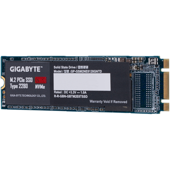 GIGABYTE M.2 PCIe SSD 128GB [GP-GSM2NE8128GNTD]