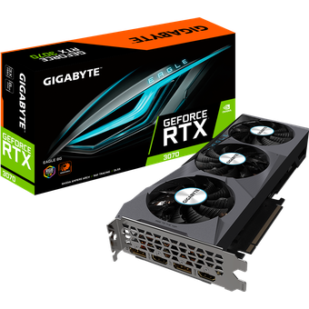 GIGABYTE GeForce RTX 3070 Eagle 8G - Rev. 2.0 [GV-N3070EAGLE-8GD]