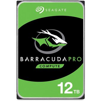 Seagate BarraCuda Pro 3.5" HDD, 12TB [ST12000DM0007]