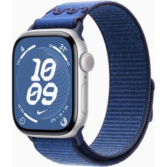 Apple Watch Series 11 (42mm, GPS + Cellular) - Aluminum Case with Nike Sport Loop