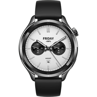 Xiaomi Watch S4 (Silver, Black)