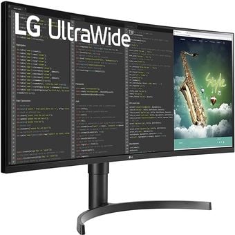 LG 35'' UltraWide QHD HDR VA Curved Monitor [35WN75C-B]