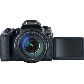 Canon EOS 77D, EF-S 18-135mm IS USM Lens