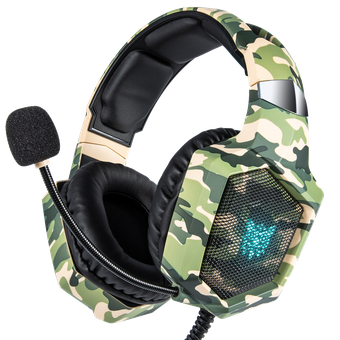 ONIKUMA K8 Gaming Headset Wired Stereo Headphones (Camouflage)