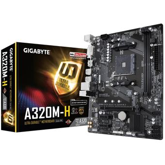 GIGABYTE GA-A320M-H (rev. 1.x), mATX motherboard
