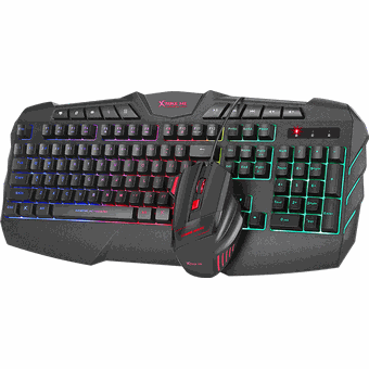 XTRIKE ME MK-880 Multimedia Gaming Keyboard and Mouse Combo
