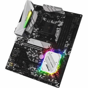 ASRock B450 Steel Legend, ATX motherboard