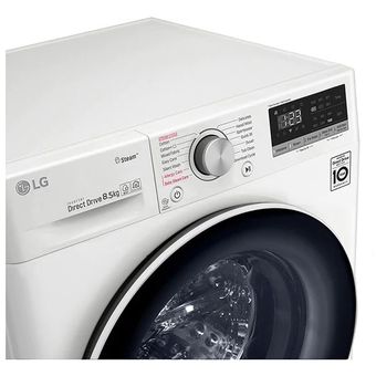 LG 8.5KG Front Load Washer w/ Slim AI Direct Drive [FV1285S4W]