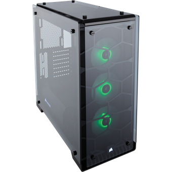 Corsair Crystal Series 570X RGB ATX Mid-Tower Case - Black [CC-9011098-WW]