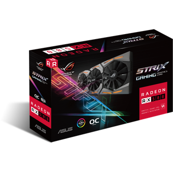 ASUS ROG Strix Radeon RX 580 OC Edition 8GB GDDR5 with Aura Sync