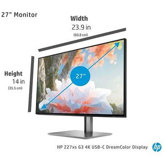 HP Z27xs G3, 27" 4K USB-C DreamColor Display