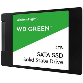 Western Digital WD Green SATA SSD 2.5”/7mm cased, 2TB [WDS200T2G0A]