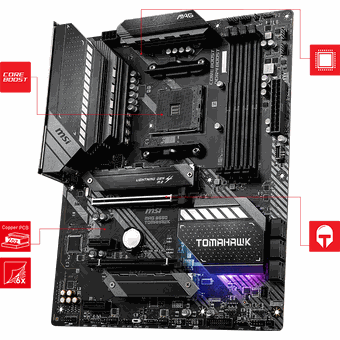 MSI MAG B550 TOMAHAWK