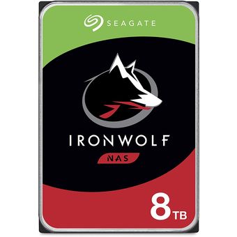 Seagate IronWolf NAS Hard Drive, 8TB [ST8000VN004]