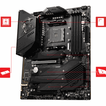 MSI MEG B550 UNIFY-X, ATX motherboard