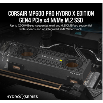 Corsair MP600 PRO 2TB M.2 NVMe PCIe Gen. 4 x4 Hydro X Ed. SSD