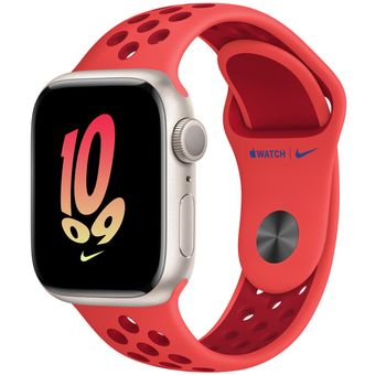 Apple Watch Series 8 (41mm, GPS) - Aluminum Case with Nike Sport Band