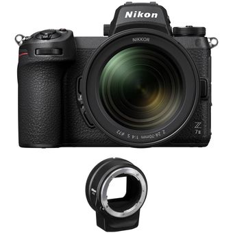 Nikon Z7 II Kit 24-70mm F4 Lens + FTZ Adapter