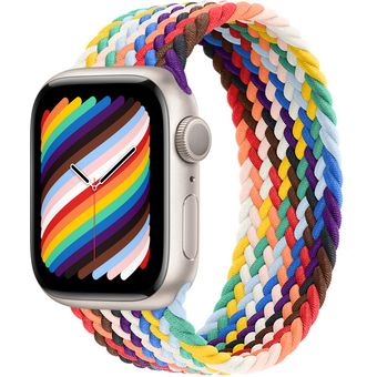 Apple Watch Series 8 (41mm, GPS) - Aluminum Case with Braided Solo Loop
