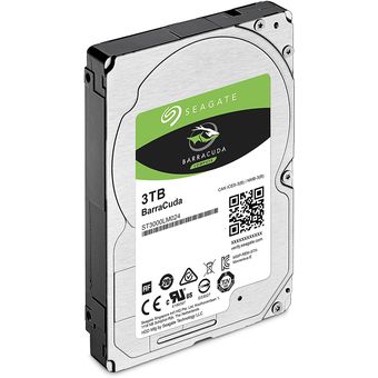 Seagate BarraCuda 2.5-inch HDD, 3TB [ST3000LM024]