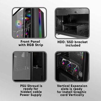 Armaggeddon Tessaraxx APEX 7 E-ATX Gaming PC Case