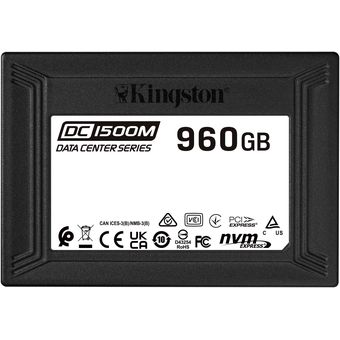 Kingston DC1500M U.2 Enterprise SSD, 960GB [SEDC1500M/960G]
