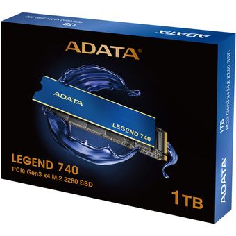 ADATA LEGEND 740 PCIe Gen3 x4 M.2 2280 SSD, 1TB