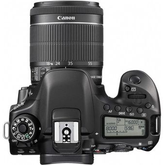 Canon EOS 80D, EF-S 18-55mm IS USM Lens